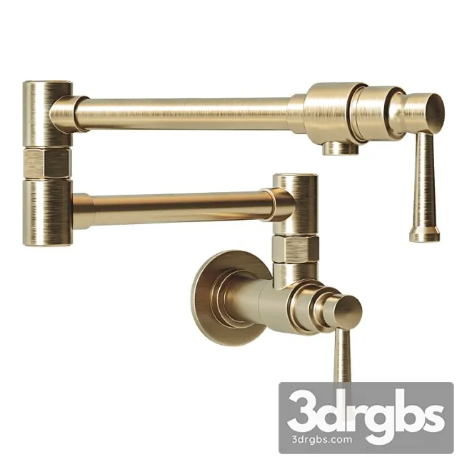 Brizo Artesso Wall Mount Pot Filler 3D Model Free