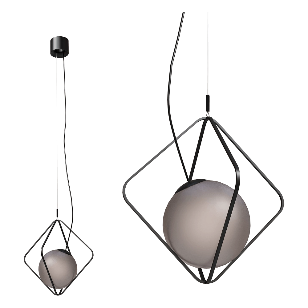 Brokis - Ceiling lamp Jack O'Lantern 3D Model