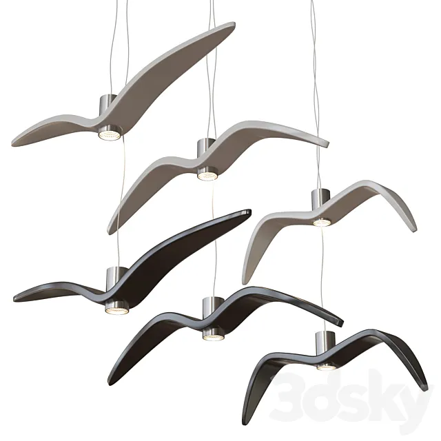 Brokis Night birds 3DModel