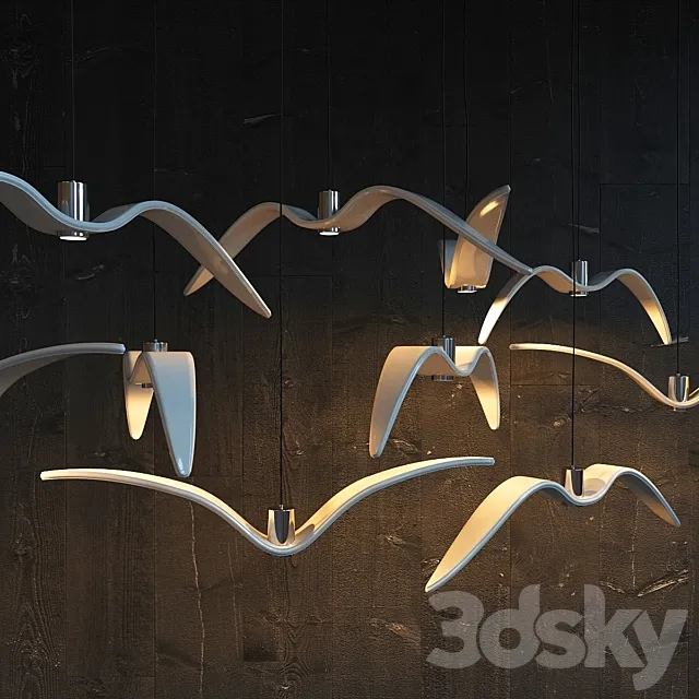 Brokis Night Birds 3DModel