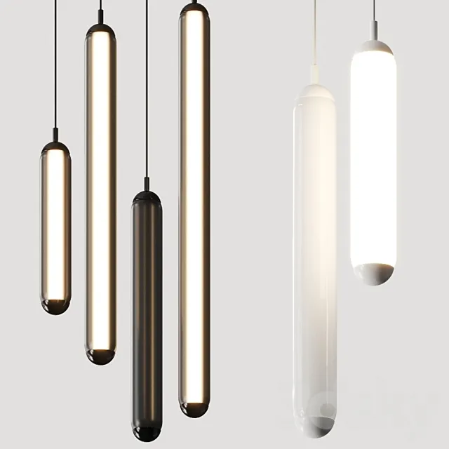 Brokis Puro Solo Pendant Lamps 3D Model