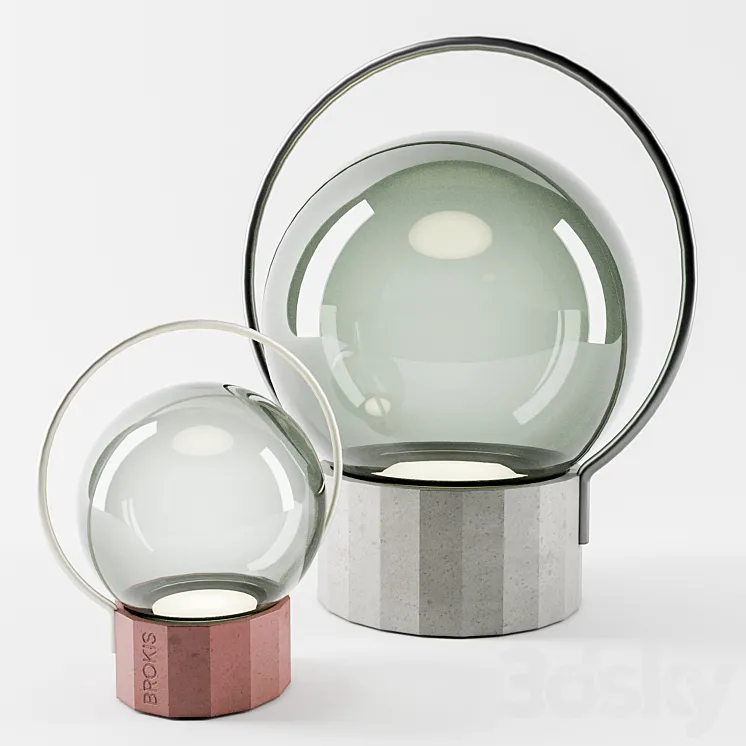 Brokis Sfera Portable collection 3D Model Free