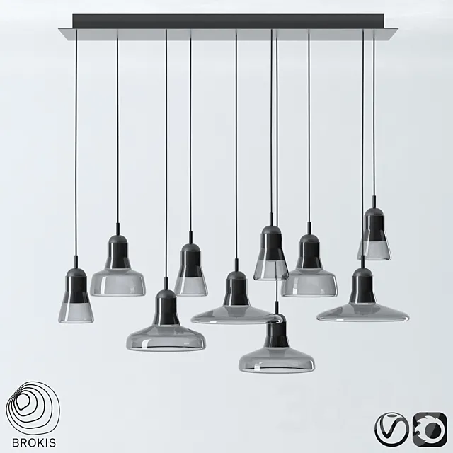 Brokis shadows collection 3D Model