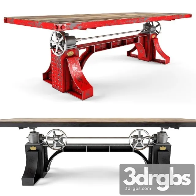 Bronx Conference Table 3D Model Free