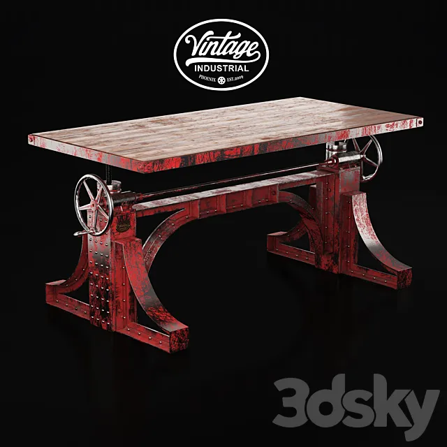 Bronx Crank Table 3D Model