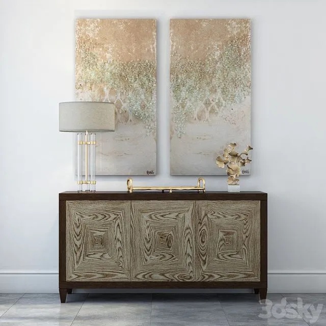 Bronze Reflections John Richard 3D Model