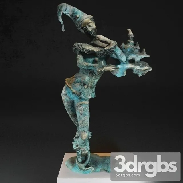 Bronze Statue 01 Free Download