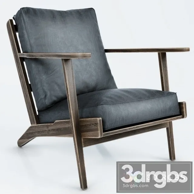 Brooks House Armchair 3D Model Free