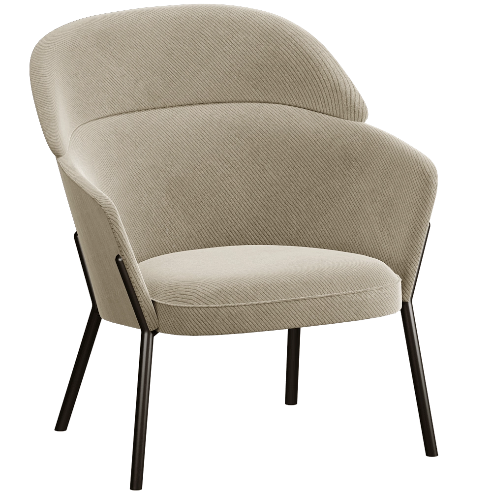 Bross - Armchair Wam 1570 3D Model