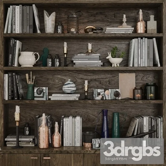 Brown Decor 3D Model Free