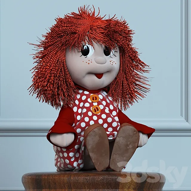 Brownie Kuzma 3D Model