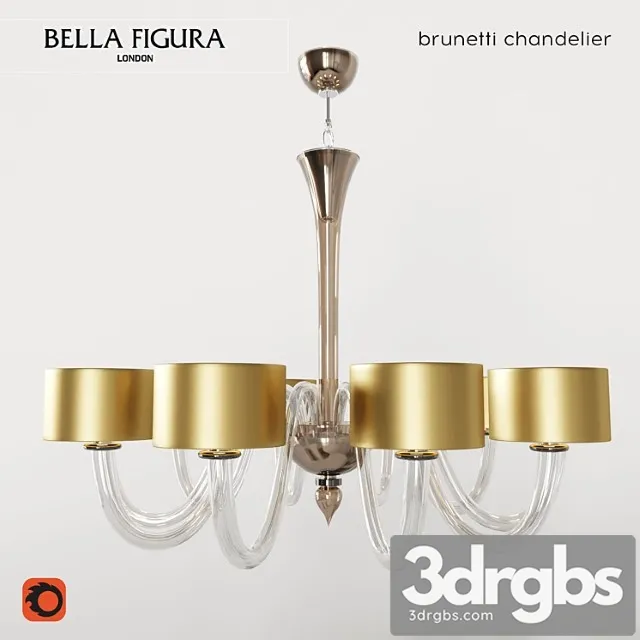 Brunetti chandelier 3D Model Free