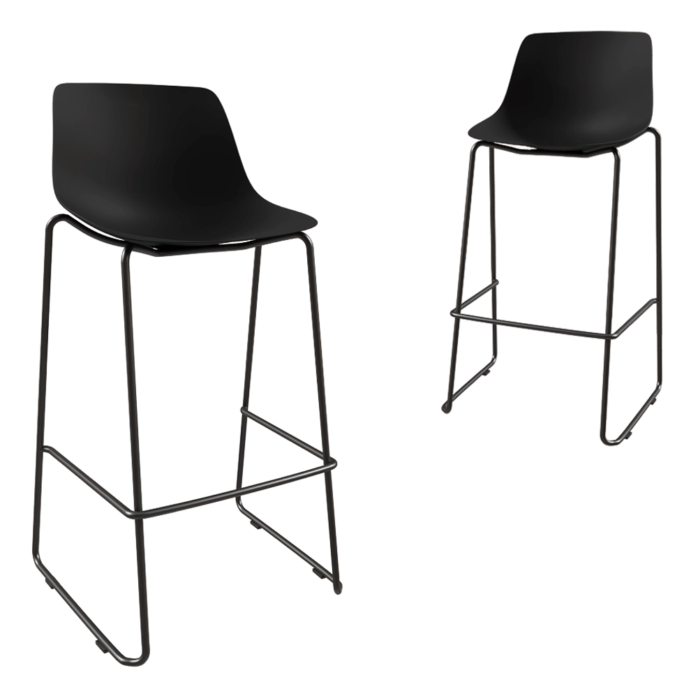 Brunner - Barstool crona light 3D Model