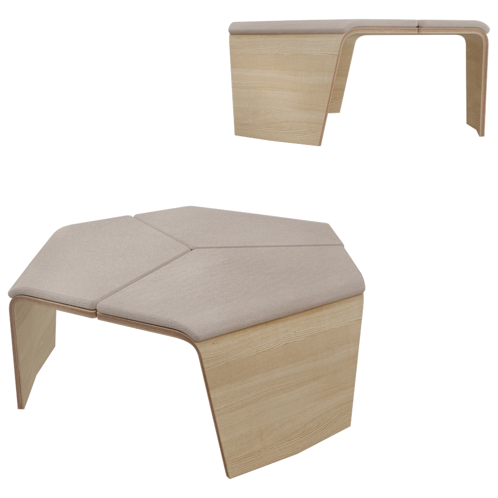 Brunner - Bench hoc 3D Model