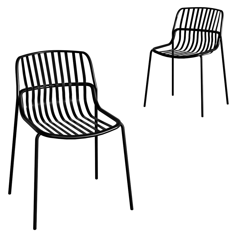 Brunner - Chair crona steel 3D Model