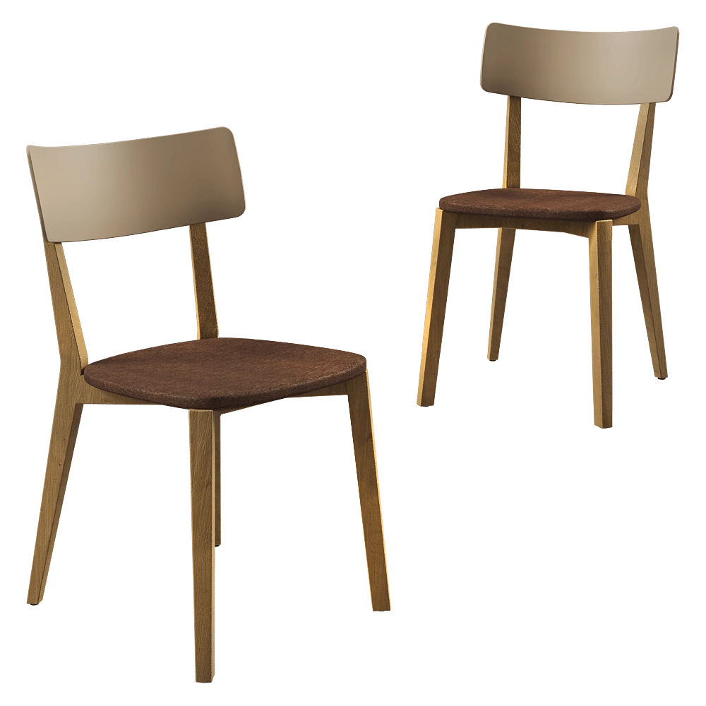 Brunner - Chair due Bistro 3D Model