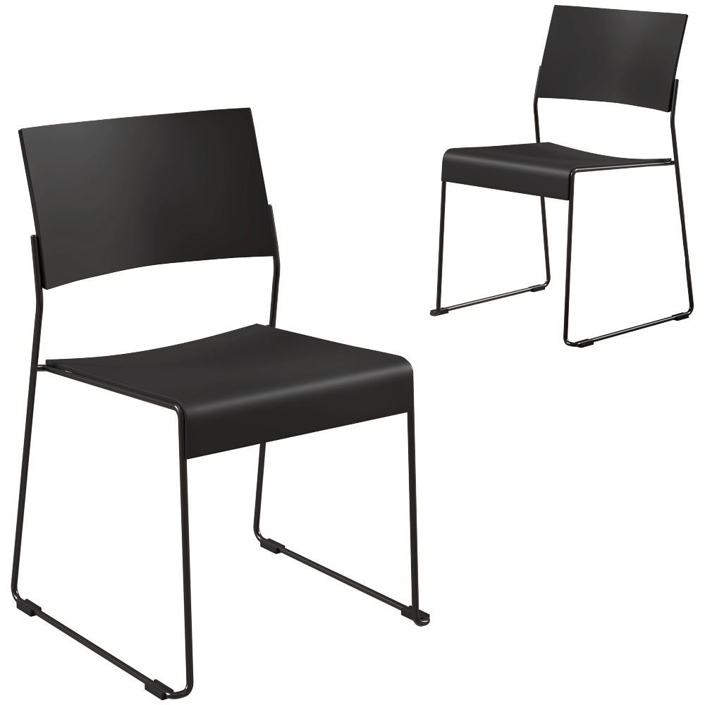 Brunner - Chair linos Stacking plastic 3D Model