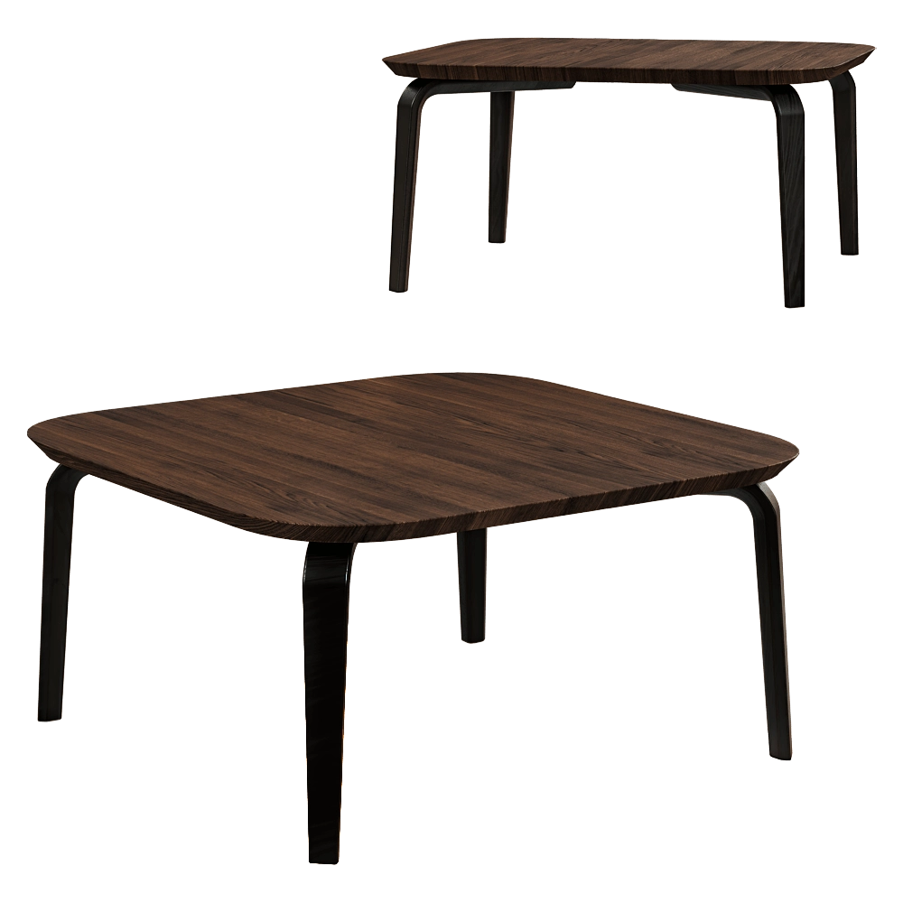 Brunner - Coffee table crona lounge 3D Model