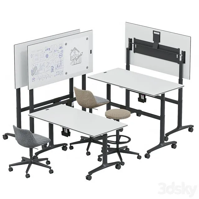 Brunner lift active table 3D Model