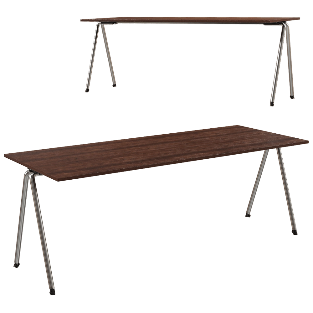 Brunner - Table Basic row Stacking 3D Model