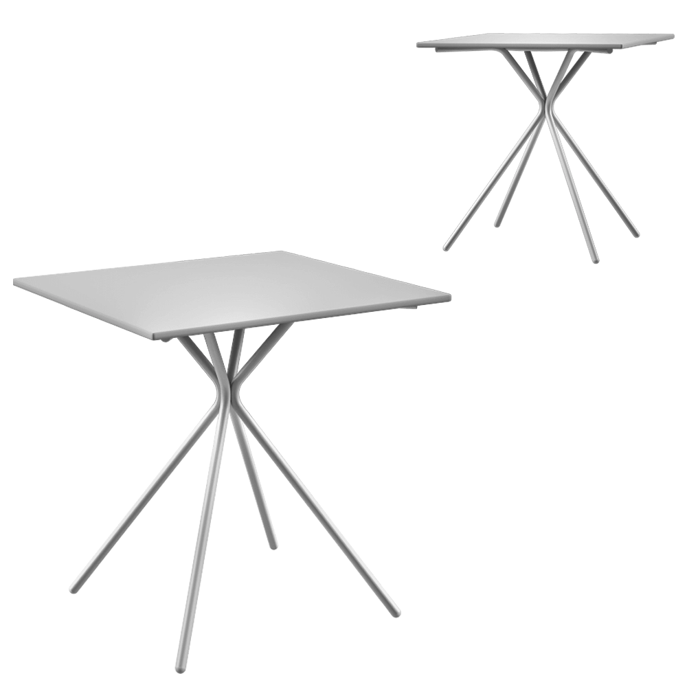 Brunner - Table Crona steel 3D Model