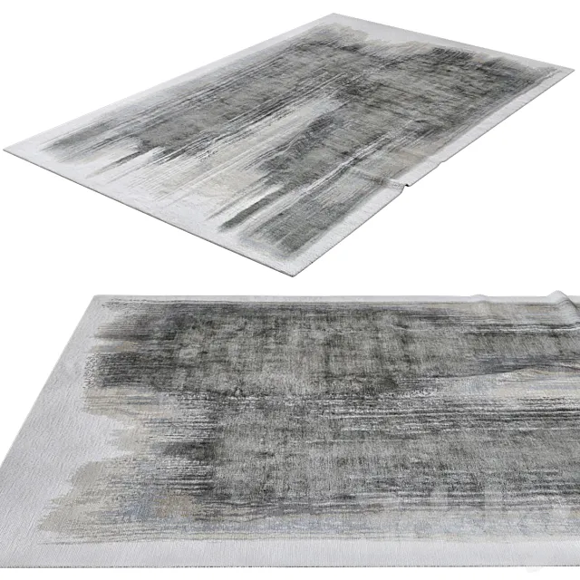Brushstrokes Rug by Elie Saab - THE RUG COMPANY 3D Model