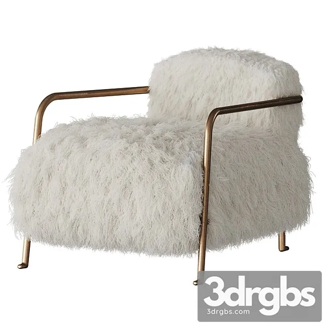 Bruxelles Armchair by Baxter 3D Model Free