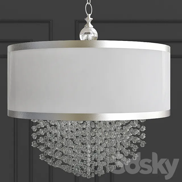 Bryanna 3-Light Chandelier 3DModel