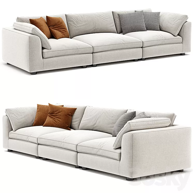 Bryant Modular Sofa 3D Model Free