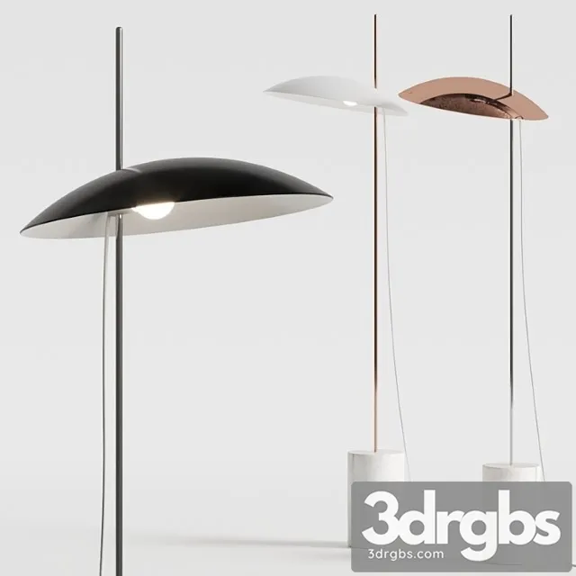 Bs Living Clam Floor Lamp 3D Model Free