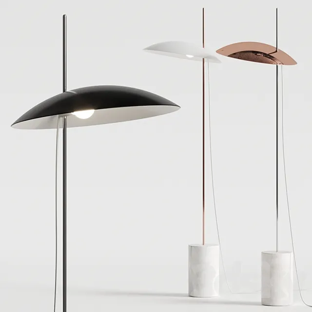 bs.living Clam Floor Lamp 3DModel