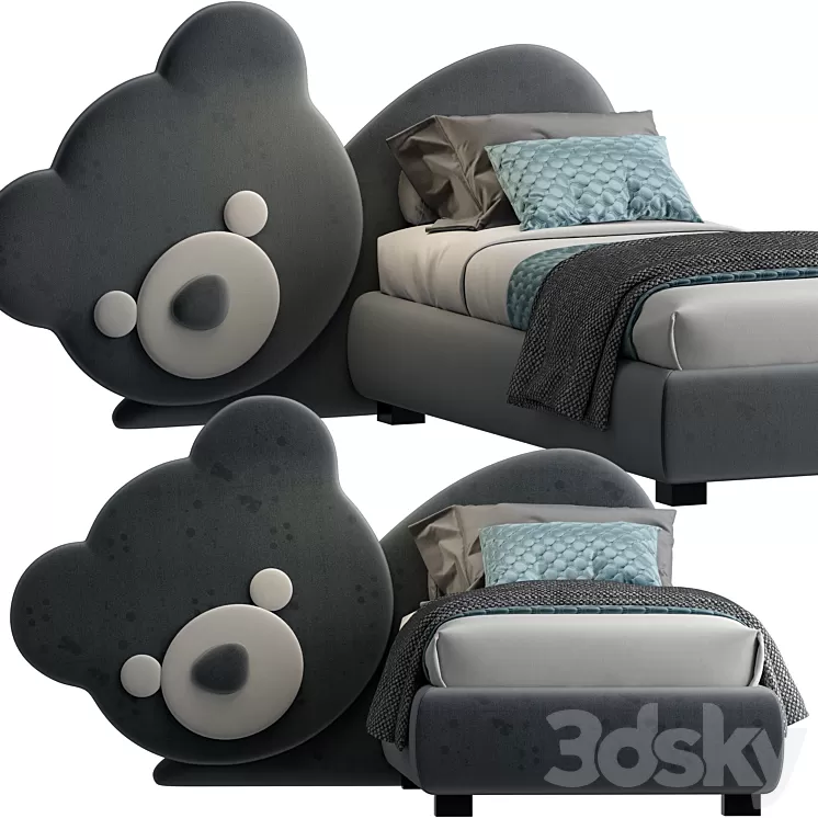 Bside_Ted bed 3D Model