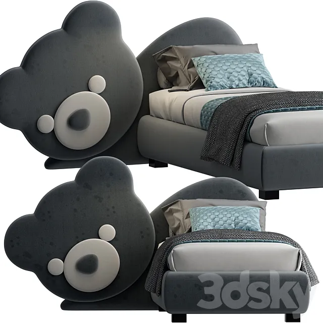 Bside_Ted bed 3DModel