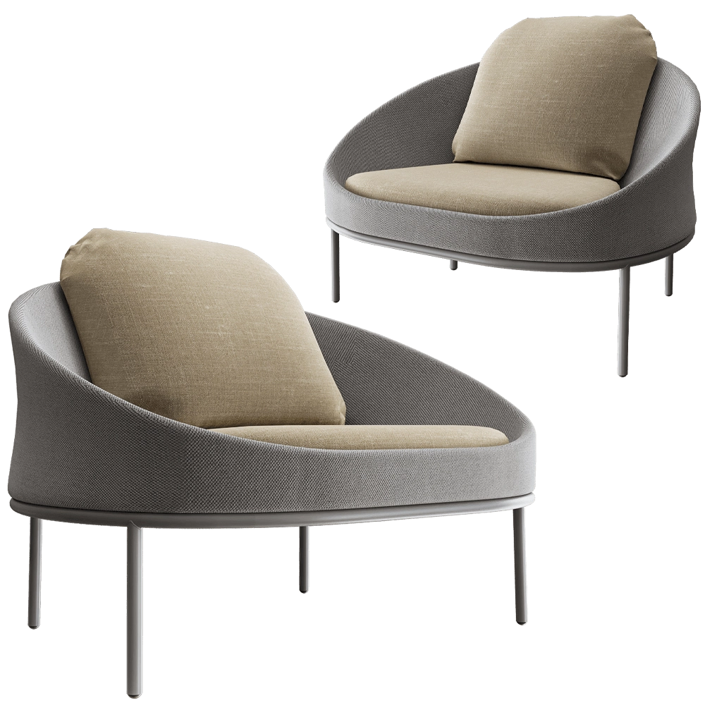 B&T Design - Armchair Dor 3D Model