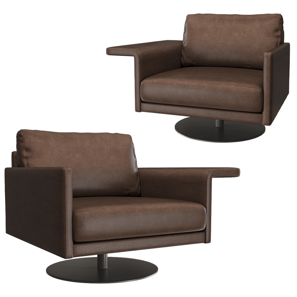 B&T Design - Armchair Mabel Comfort 3D Model