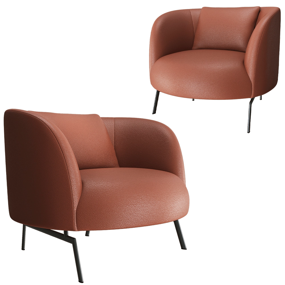 B&T Design - Armchair Zen 3D Model