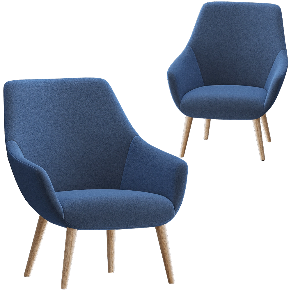B&T Design - Lounge chair Lamy 3D Model