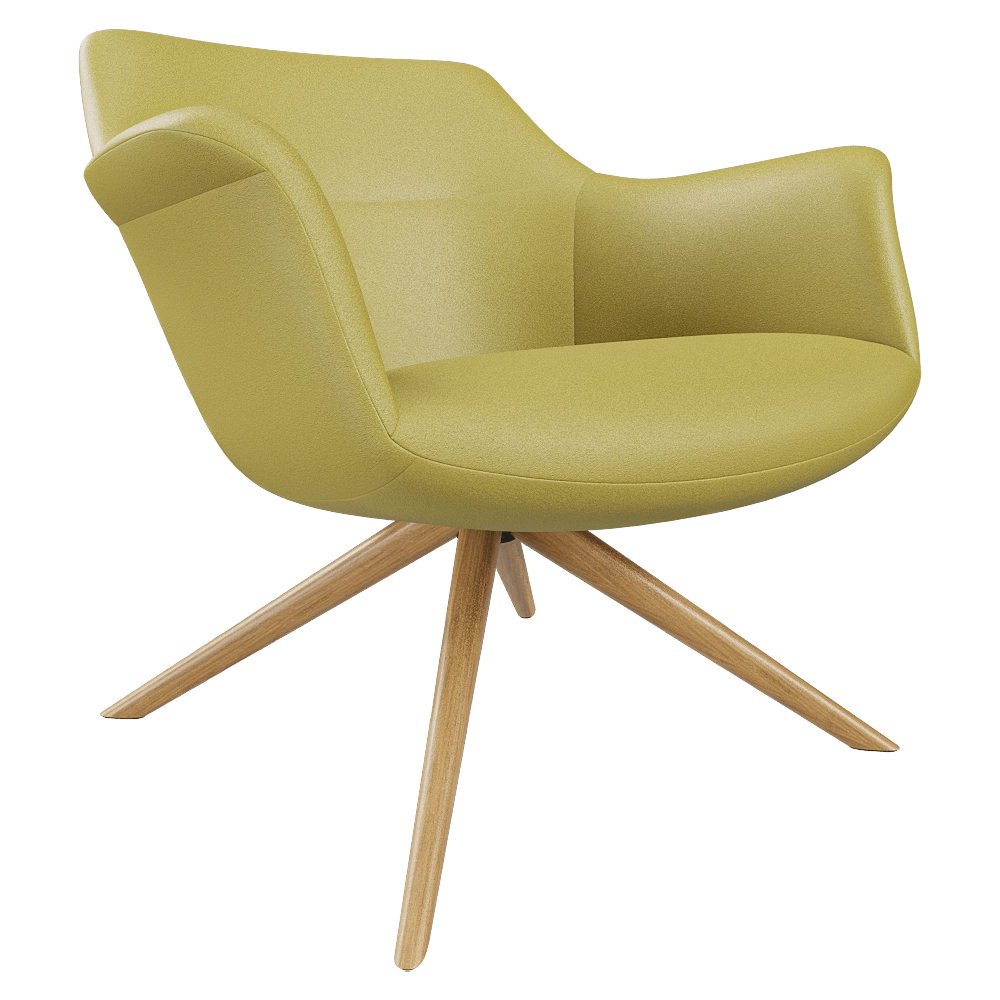 B&T Design - Lounge chair Rego 3D Model