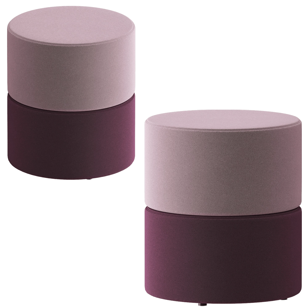 B&T Design - Pouf Roller 3D Model