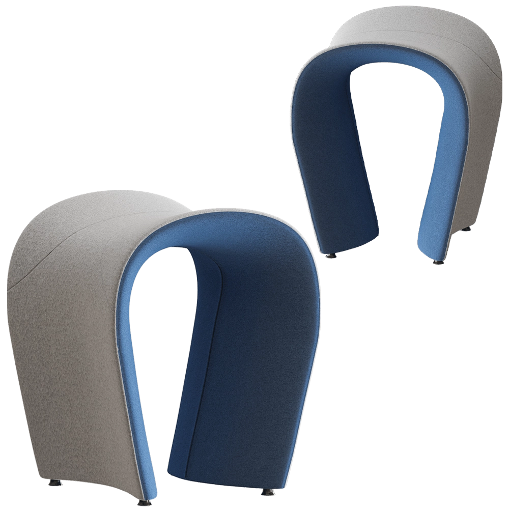 B&T Design - Pouf Zenger 3D Model