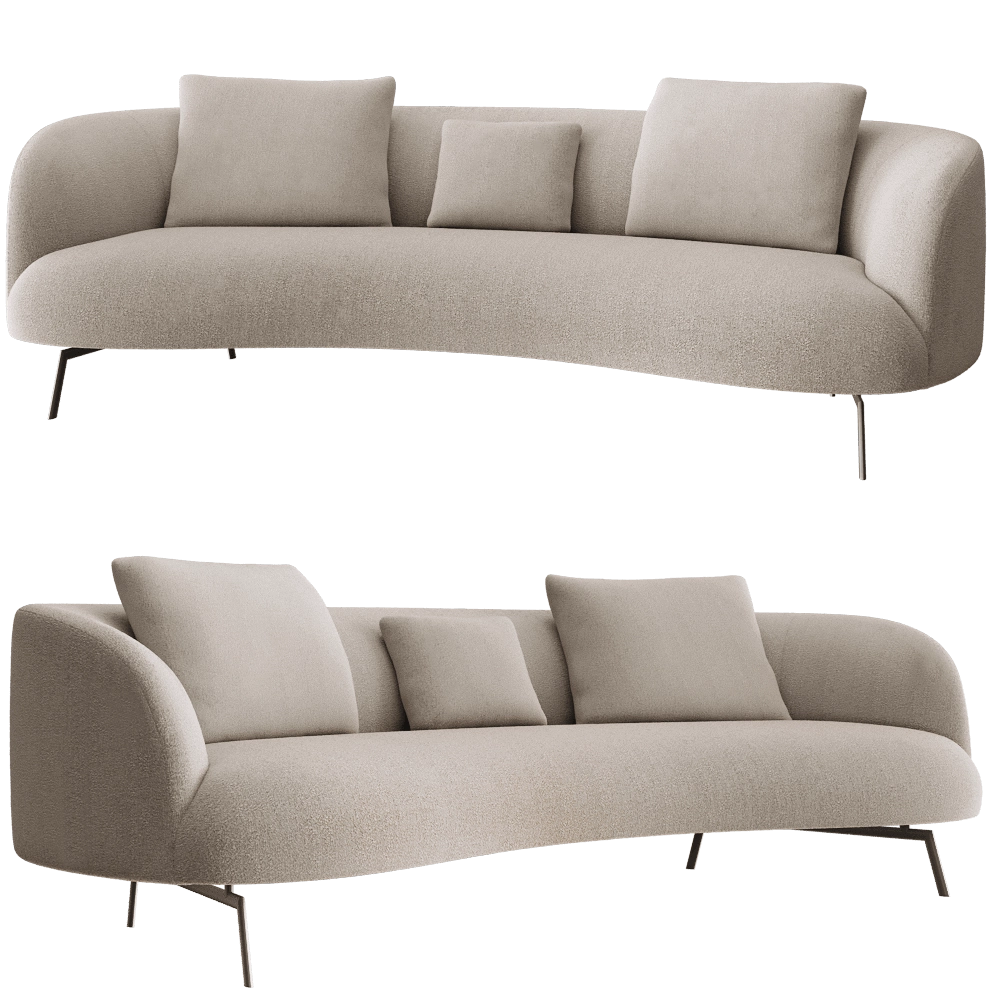 B&T Design - Sofa Zen 3D Model