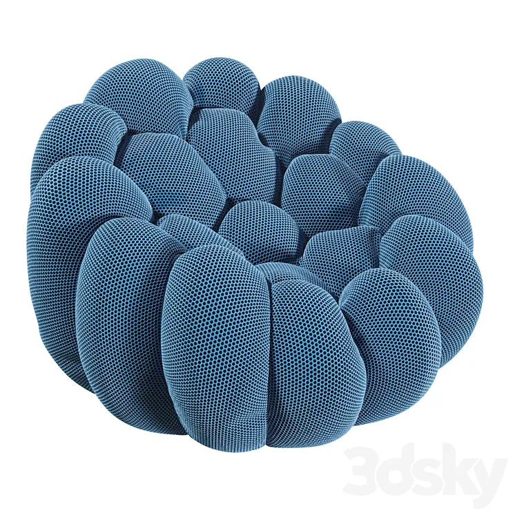 BUBBLE armchair by Roche Bobois 3D Model Free