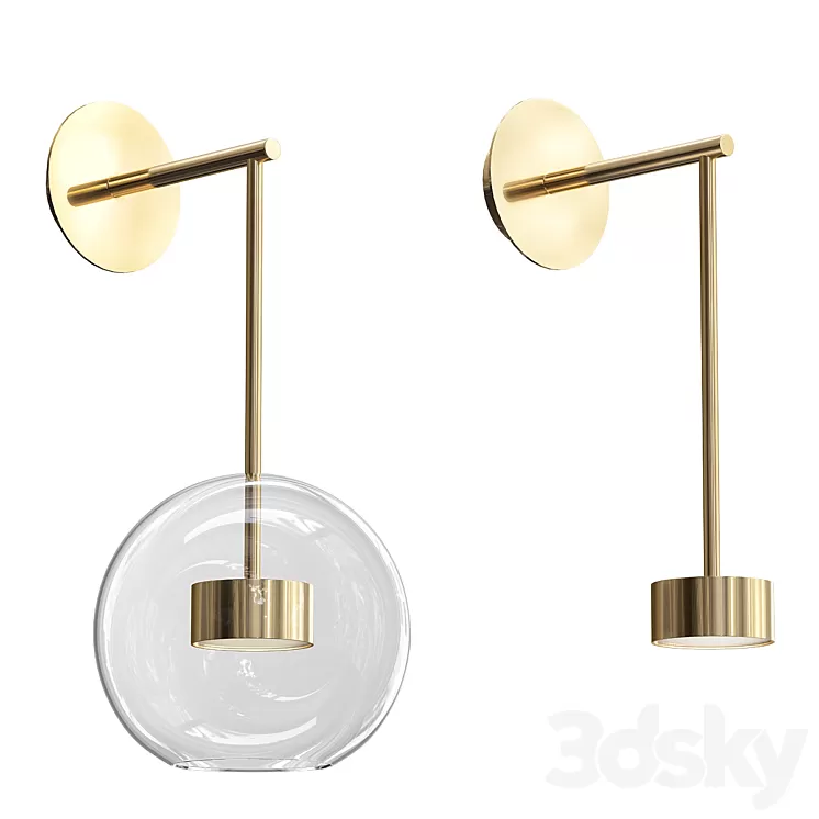 Bubble B Wall 3D Model