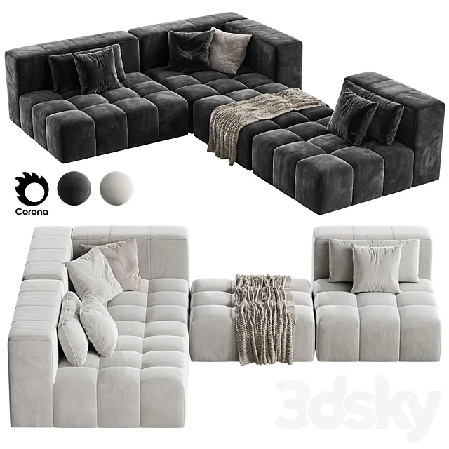 Bubble modular sofa Free Download