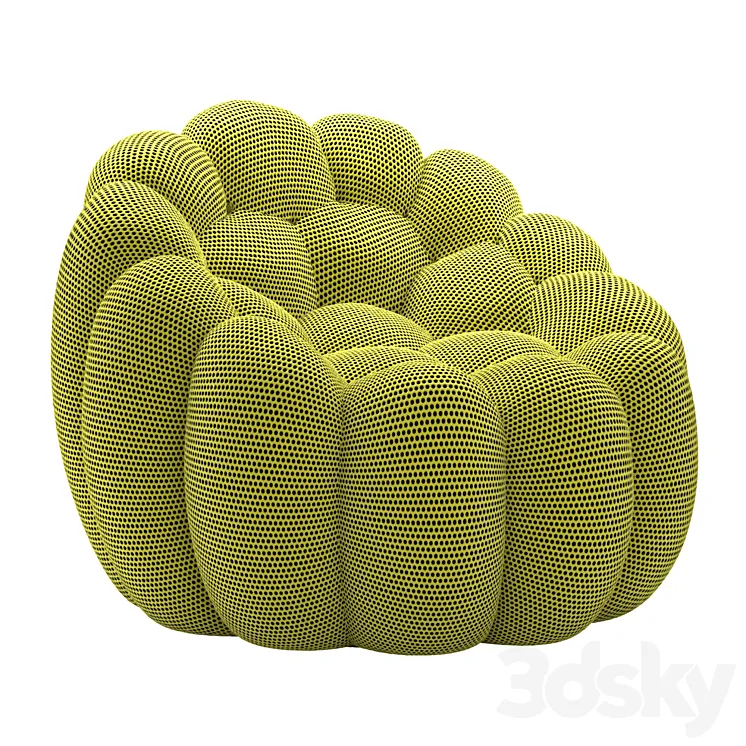 Bubble pivoting armchair 3D Model Free
