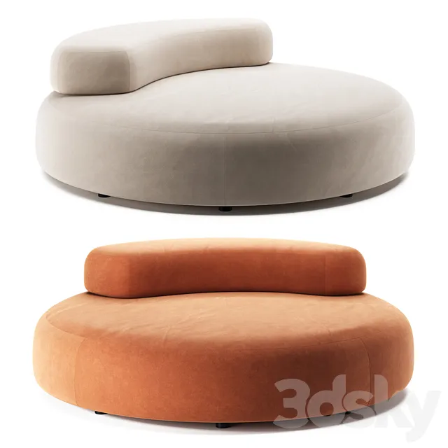 BUBBLE ROCK | Sofa By Living Divani 3D Model