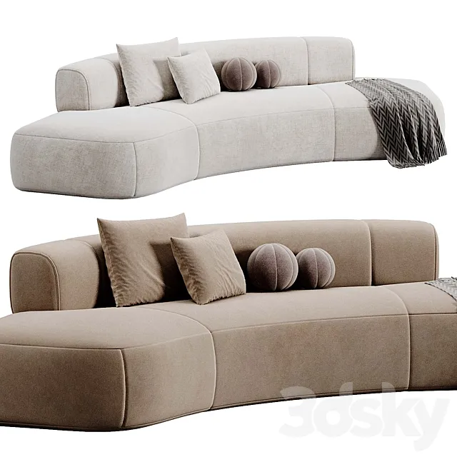 Bubble Sofa By Morada | Sofa 3D Model