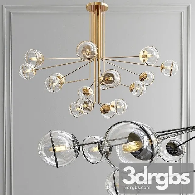 Bubbles Pendant OBB413 3D Model Download