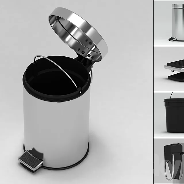 Bucket with pedal Free Download