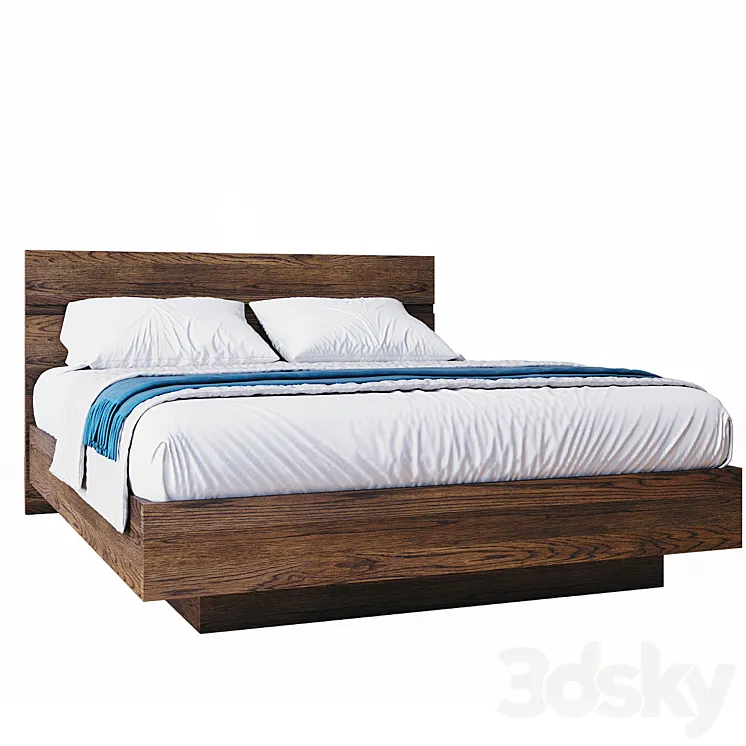 BUCZYNSKI bed 1. collection ELARA 3D Model Free